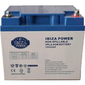باتری 12 ولت 42آمپر ایبیزاپاور IBIZA POWER